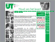 Tablet Screenshot of campushuisarts.nl